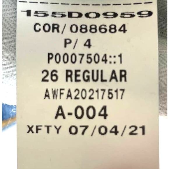 ABERCROMBIE & FITCH The 70s Vintage Flare Ultra High Rise Jeans 26 / 2 Reg Boho - Picture 12 of 12